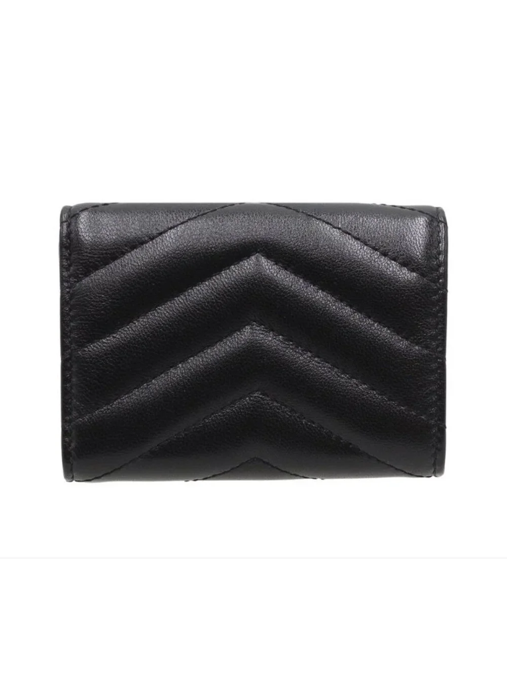 ★SOLD★ Saint Laurent Shindou Monogram Cassandra Trifold Wallet - Picture 2 of 9